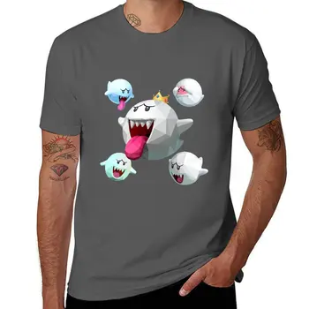 Novo Rei Fantasma e Amigos T-Shirt tops vintage t-shirt dos Homens t-shirts