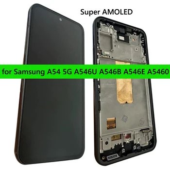 NOVO SUPER AMOLED Display LCD de Substituição Para Samsung Galaxy A54 5G A546B A546E A546U Pantalla conjunto do Digitador da Tela de Toque