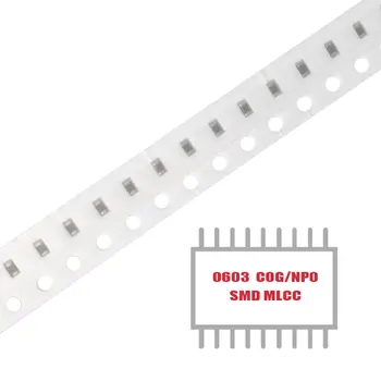 O MEU GRUPO 100PCS SMD MLCC CAP CER 9.9 PF 100V NP0 0603 Superfície de Montagem de Capacitores Cerâmicos Multilayer em Stock
