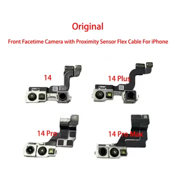 Original Pequena Câmera Frontal Para iPhone 14 Pro Max Plus Sensor de Proximidade Face do cabo do Cabo flexível do Telefone de Reparação de Parte
