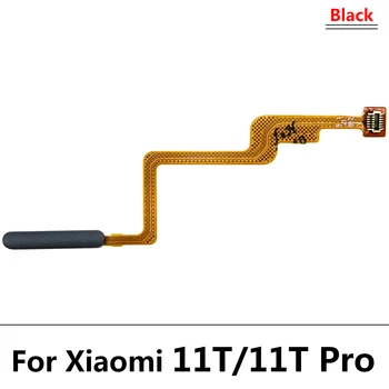 Original Sensor de impressão digital em Casa Tecla Return tecla de Menu Fita Flex Cabo Para o Xiaomi Mi 11T Pro Celular de Peças de Reparo