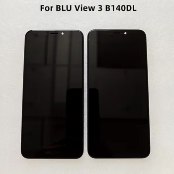 Para BLU Exibição de 3 B140DL Display Lcd Com Touch Screen Digitador conjunto do Sensor BLU Exibição de 3 B140DL Display LCD Touch