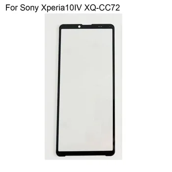 Para Sony Xperia10IV XQ-CC72 Frente Externa Lente de Vidro de Reparação de Tela de Toque de Vidro Exterior sem cabo Flex Sony Xperia10 IV
