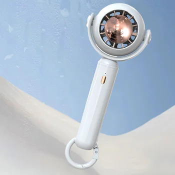 Portátil Pequeno Ventilador de Mesa Bladeless Portátil Útil Fã de 1200mAh Air Cooler USB Recarregável de Resfriamento Rápido para o Exterior de Viagem Acampamento