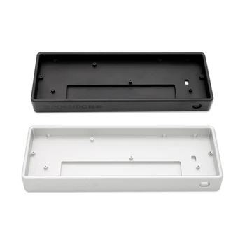 Poseidon PSD60 RE Case de Alumínio Anodizado ou Revestimento de caso para teclado mecânico Branco Preto Prata Cinza claro para bm60 xd64