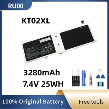 RUIXI Original KT02XL bateria Para 753330-421 HSTNN-LB6F HSTNN-I19X KT02025XL KT02 bateria 7.4 V 25Wh+Free Tools