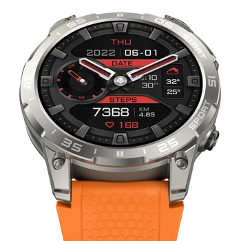 S57A Smart Watch Homens de Desporto ao ar livre de 1,43 polegadas Amoled HD Tela de Chamada Bluetooth de Monitoramento de Saúde, Fitness Tracker Smartwatch