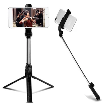 Selfie Vara Tripé Sem Fios Bluetooth Remoto Monopé Para Telefone Dobrável Selfie Vara Estabilizador De Telefone Ao Vivo Foto Tripé Titular