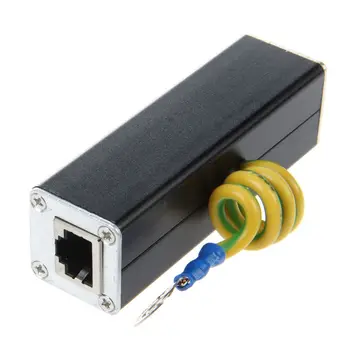 semoic conector RJ45 de Rede Ethernet Protetor de Sobretensão Trovão de Descarregadores de 100MHz