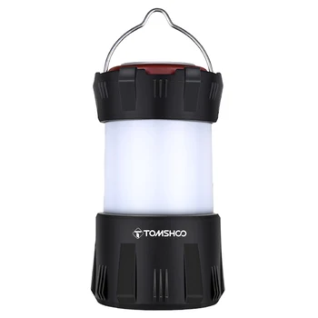 TOMSHOO Lanterna Camping LED Tipo C Recarregável Luz de Camping resistente à Água, Portátil Tenda de Luz a Lâmpada para Caminhadas ao ar livre