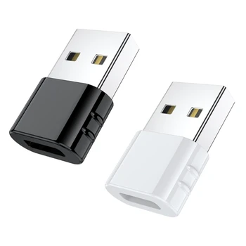 USB para USB C Adaptador USB C ao Adaptador USB 2.0 USB C Feminino para Masculino USB Adaptador de Dropship