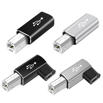 USB Tipo C Fêmea USB B Macho Adaptador para Scanner Impressora Conversor de Transferência de USB de Adaptador para Teclado Impressora Controlador MIDI